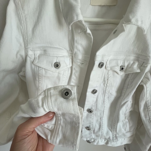 Two by Vince Camuto Nordstrom white denim jacket - Picture 11 of 13